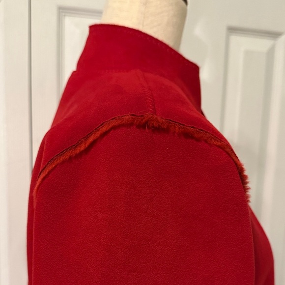 Emma James a Liz Claiborne Vibrant Red Jacket Size S